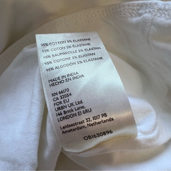 NWT Free People Dramatic Big Bow Ivory Cropped Tank Top Size Small - Picture 8 of 10